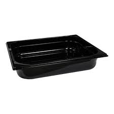 GN Bac 1/2 100mmh polycarbonat schwarz (325x265mm)